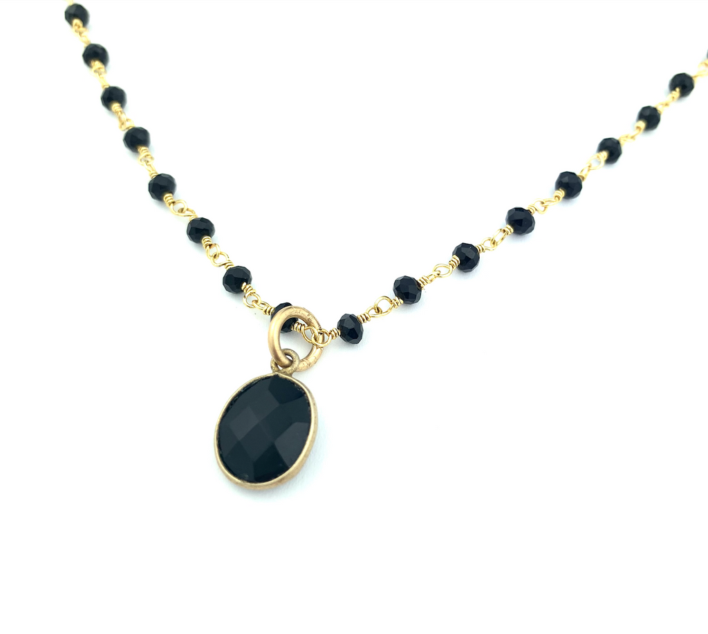 Black Onyx Necklace